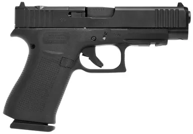 Glock PA4850201FRMOS G48 Compact Slim 9mm Luger 10+1 4.17" Black GMB Barrel