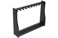 Goat Guns Miniature Black Rack For 10 Goatgun Models