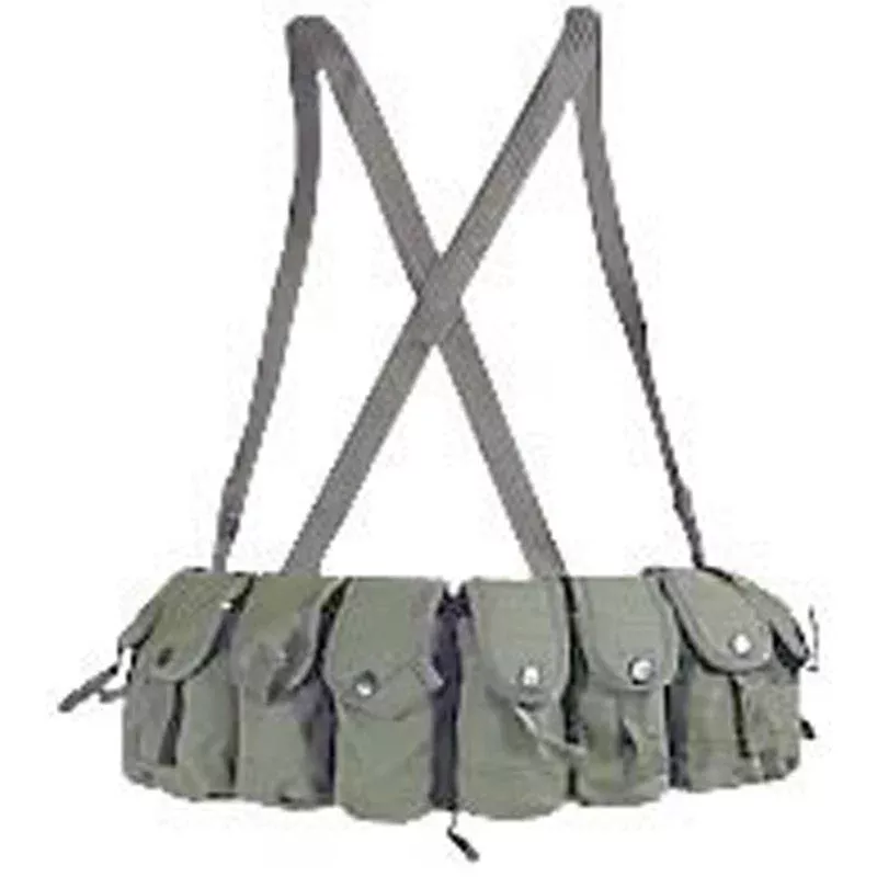 Green Stripper Clip Chest Pouch