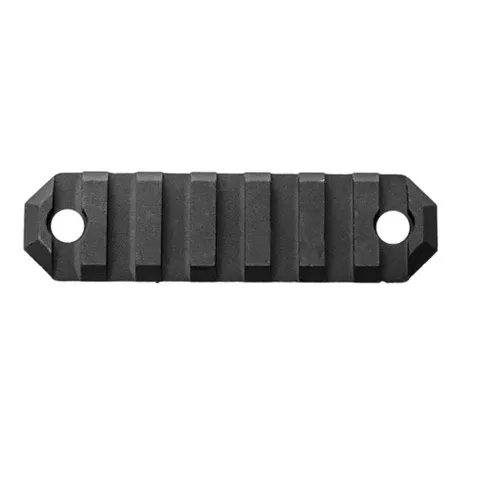Grovtec KeyMod Picatinny Rail Section, 3in 7-Slot CNC Aluminum Type III Anodized GRVGTSW228