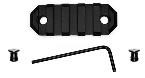 GrovTec US Inc GTSW227 2.2 Inch 5 Slot KeymodBlack Anodized