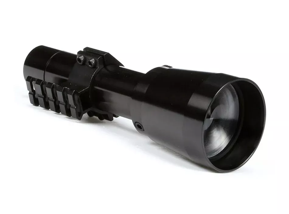 GSM HME Predator CL1 Red LED Rechargeable Hunting Light, Aluminum, Black — HME-CL-CL1R