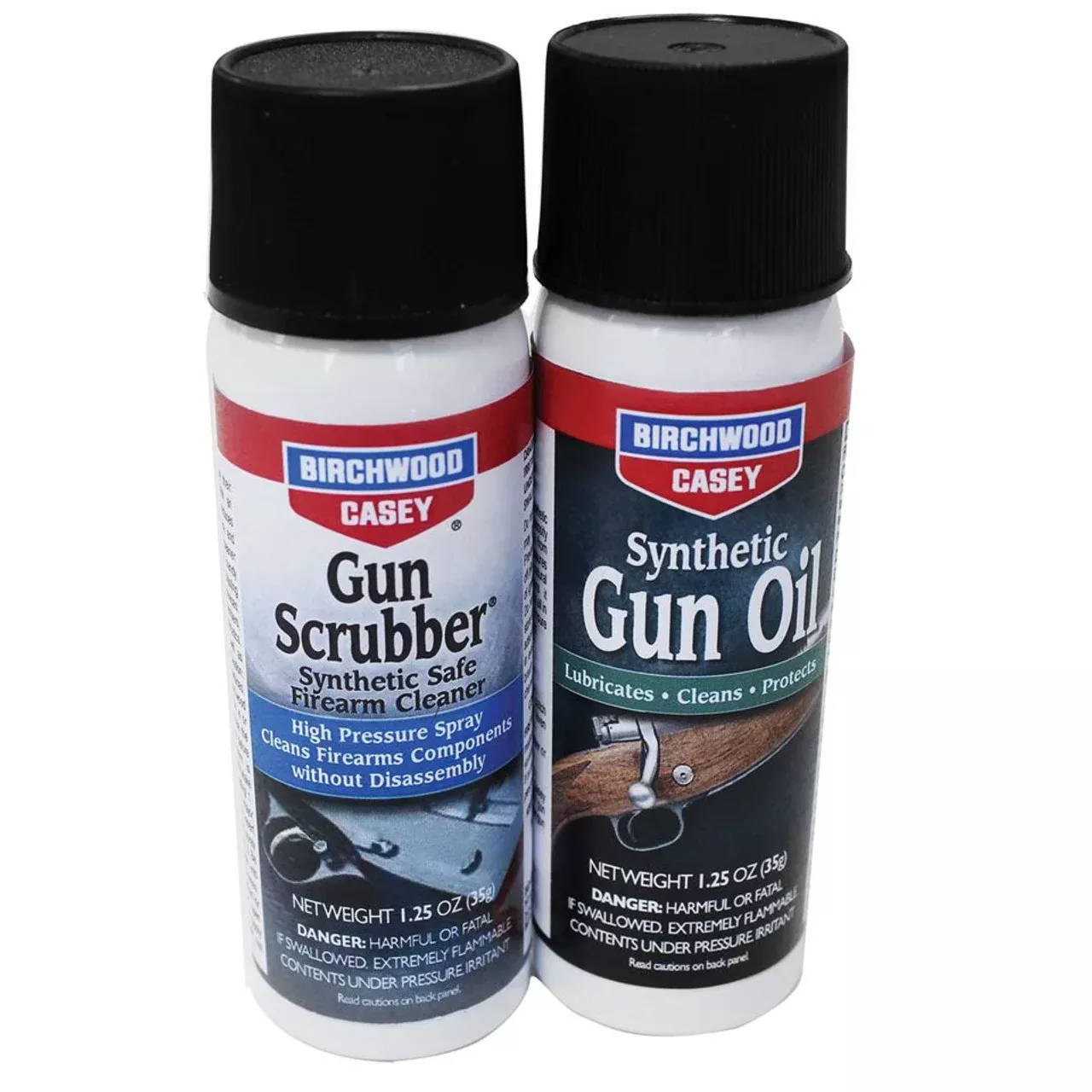 Gun Scrubber & Synthetic Gun Oil Aerosol Combo Pack, 1.