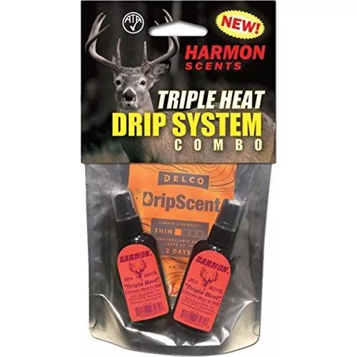 Harmon Brand Drip Bag Systems Combo w/Triple Heat Drip and Dominant Buck Scent