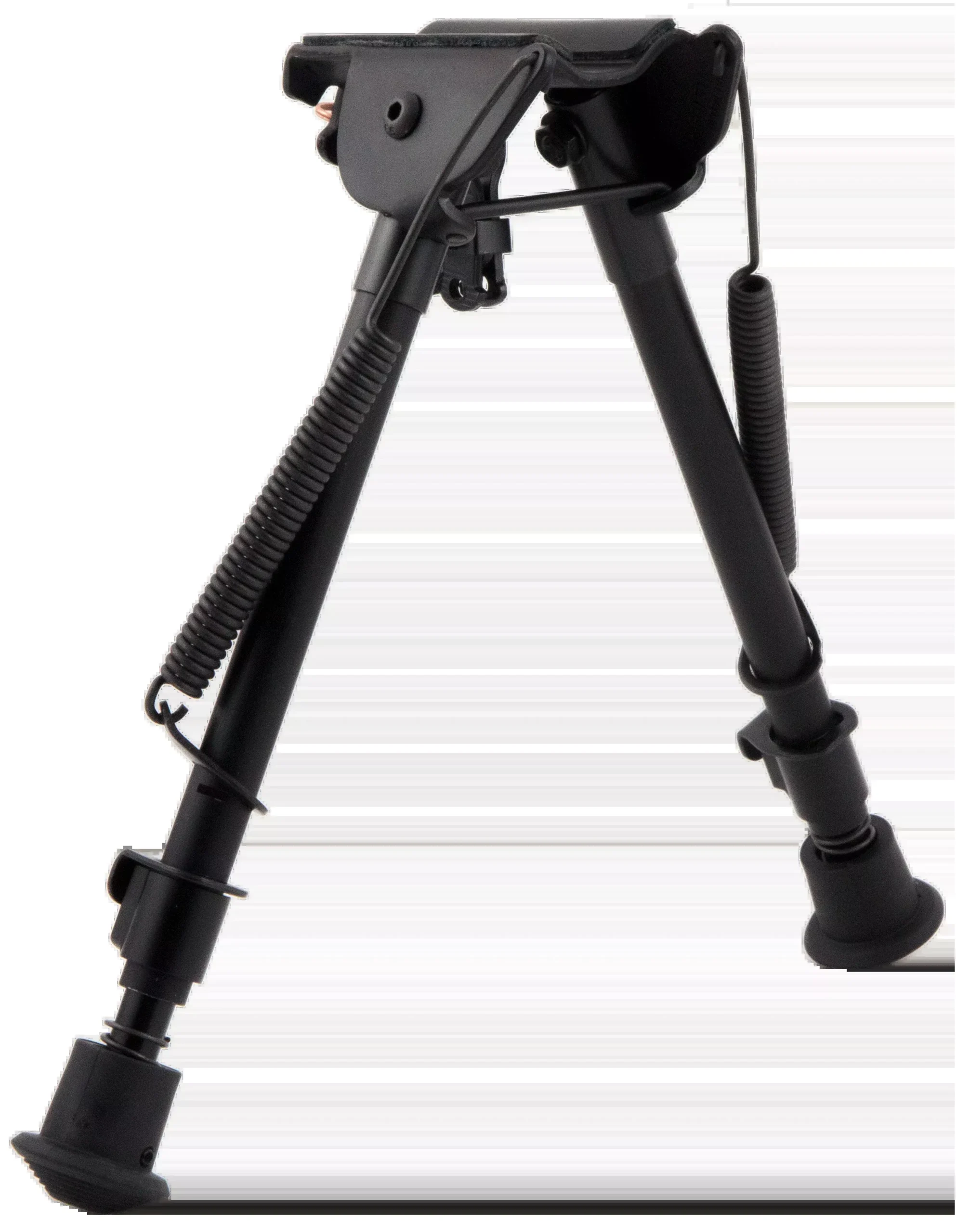 Harris 1A2-LM Rifle Bipod, 9-13 in Height, Non-Swivel Solid Base, Notched Legs, Sling Stud Mount