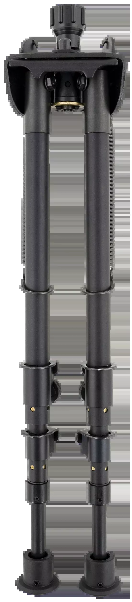 Harris Bipod Swivel Picatinny Mount 13.5-27 in, Steel/Aluminum, Rubber Feet - S-25CP