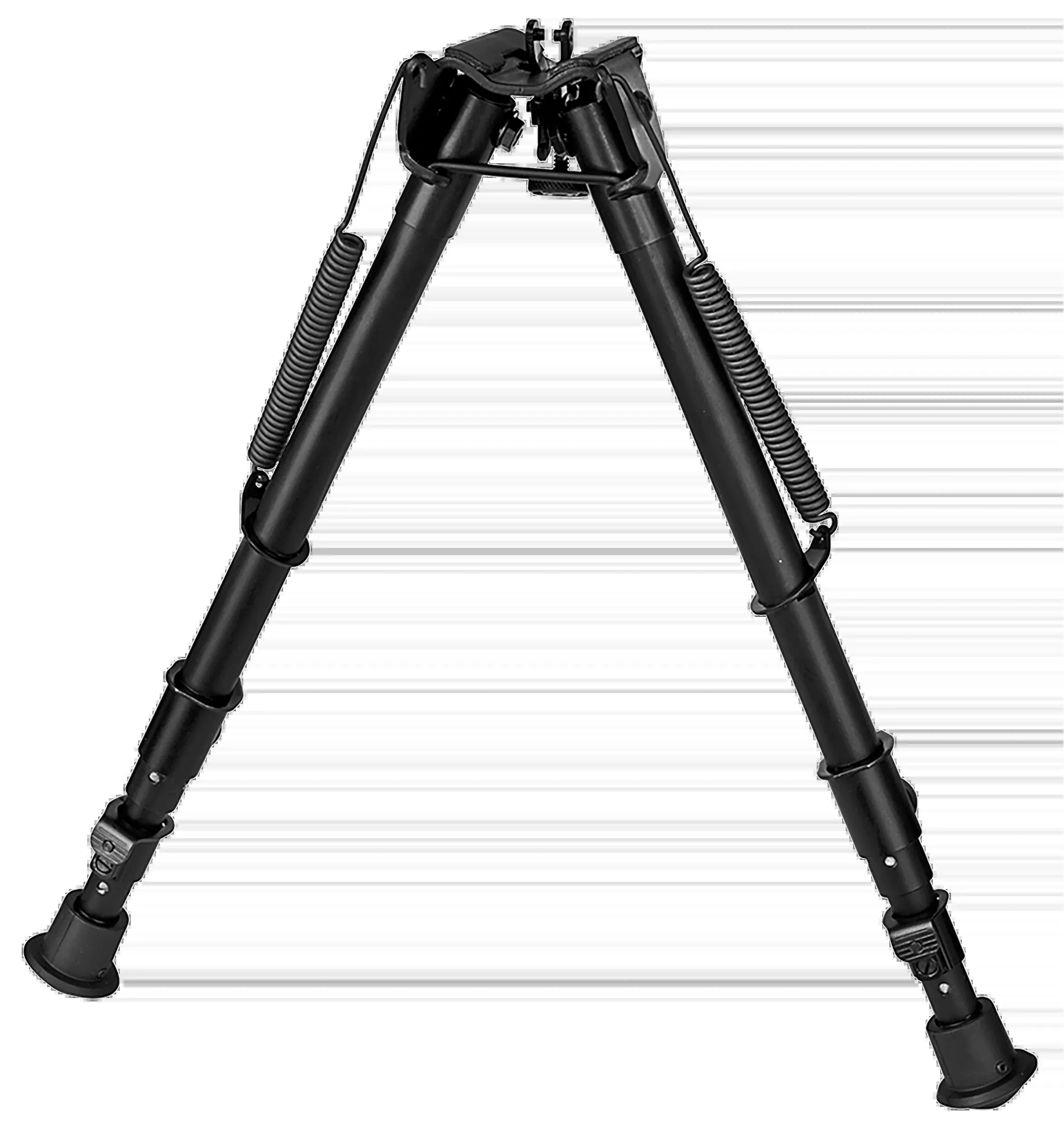 Harris Ultralight Bipod, Solid Base, 12–25 in, Sling Swivel Stud Mount, Non-Swivel - 1A2-25