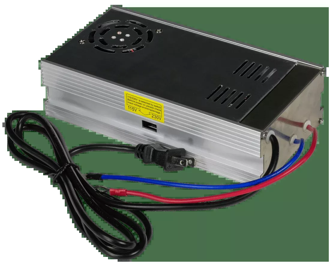 HATSAN USA INC TactAir Spark 12V Power Supply for Spark Compressor, 120VAC to 12VDC, HA91006
