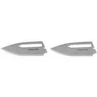 Havalon Redi Edc Replacement Blades 2- Pack 3 " Plain Edge Drop Point Aus- 8 Stainless Steel