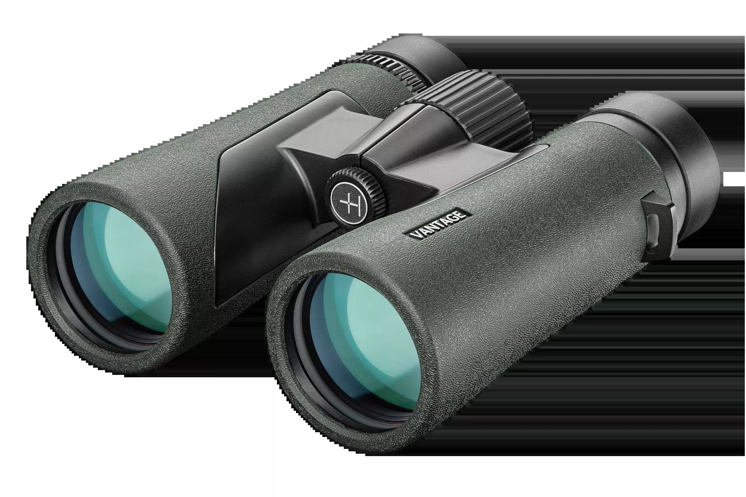 Hawke Sport Optics Vantage 10x42 Binoculars, BaK-4 Roof Prism, Green Finish - 34124
