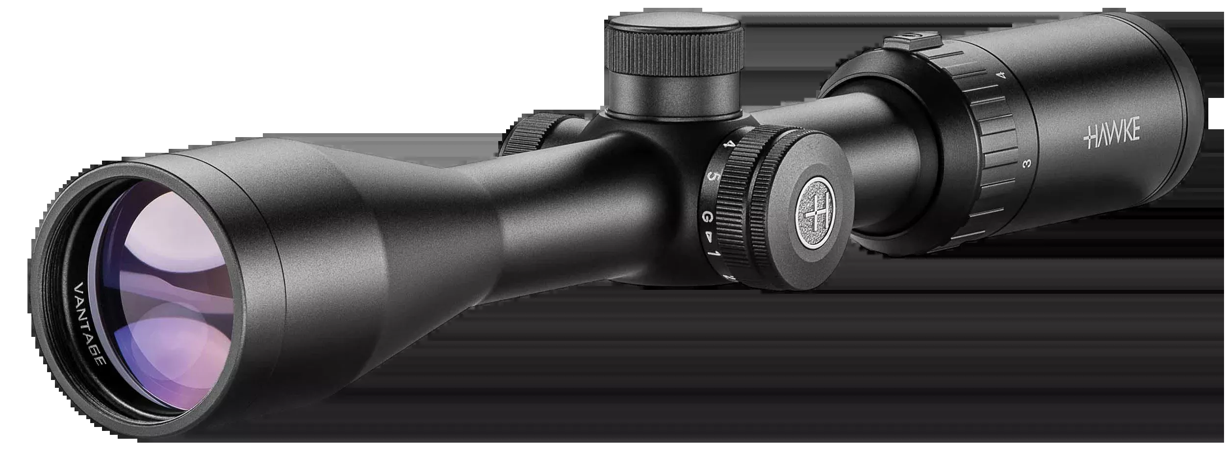 Hawke Sport Optics Vantage Illuminated Riflescope 3-9x40, 1-inch tube, Straight-Wall Marksman reticle, 14217