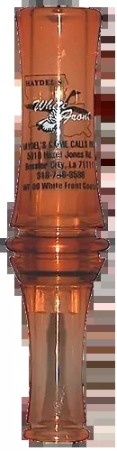 Haydel's Game Calls White Front Goose Call, Specklebelly Open Call with Double O-Rings, WF00