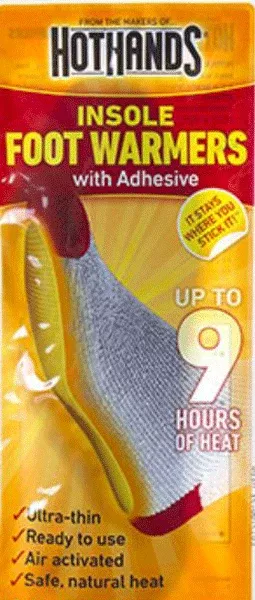 Heatmax HotHands Insole Foot Warmers with Adhesive, Up to 9 Hours, HFINSPDQ