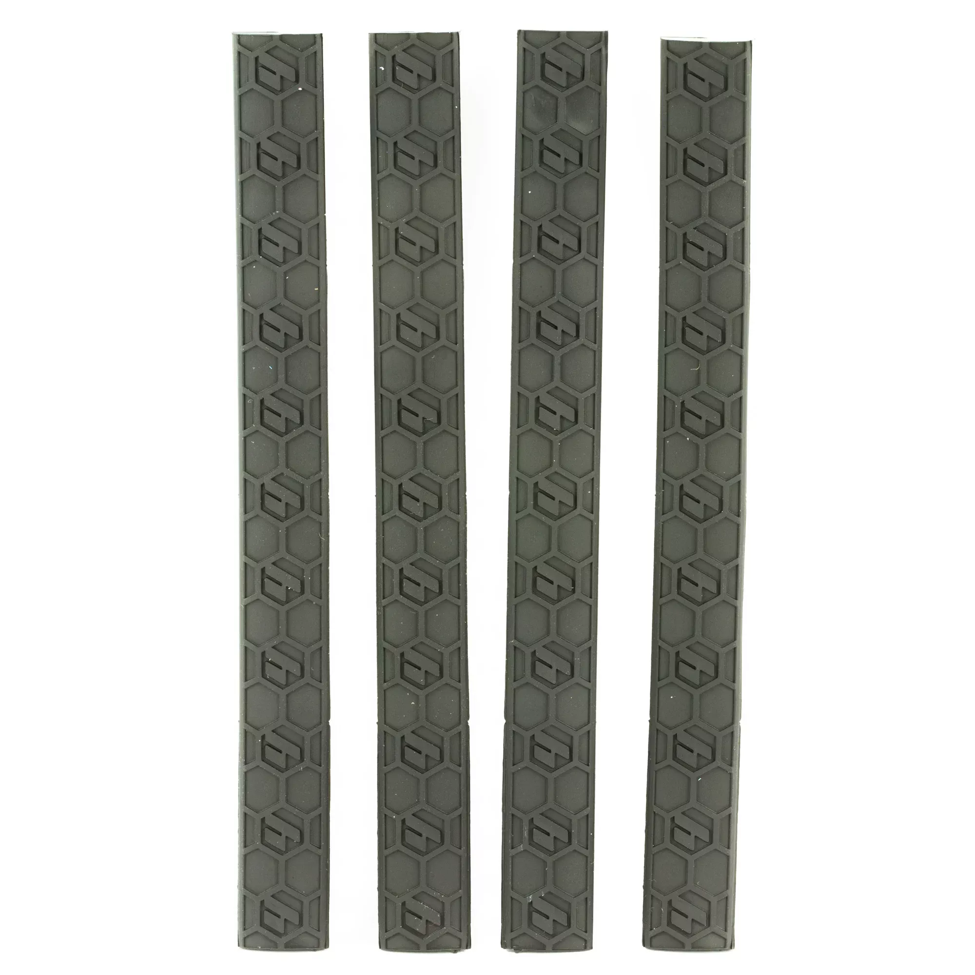 HEXMAG Low-Profile 4-Slot M-LOK Wedge-Lok Rail Covers, Black 4-Pack HX-MLC-4PK-BLK