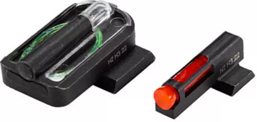 Hi-Viz FASTDOT H3 For Sig Sauer P320/P365 - Tritium/Fiber Optic Night Sights, Red Front With Green Rear