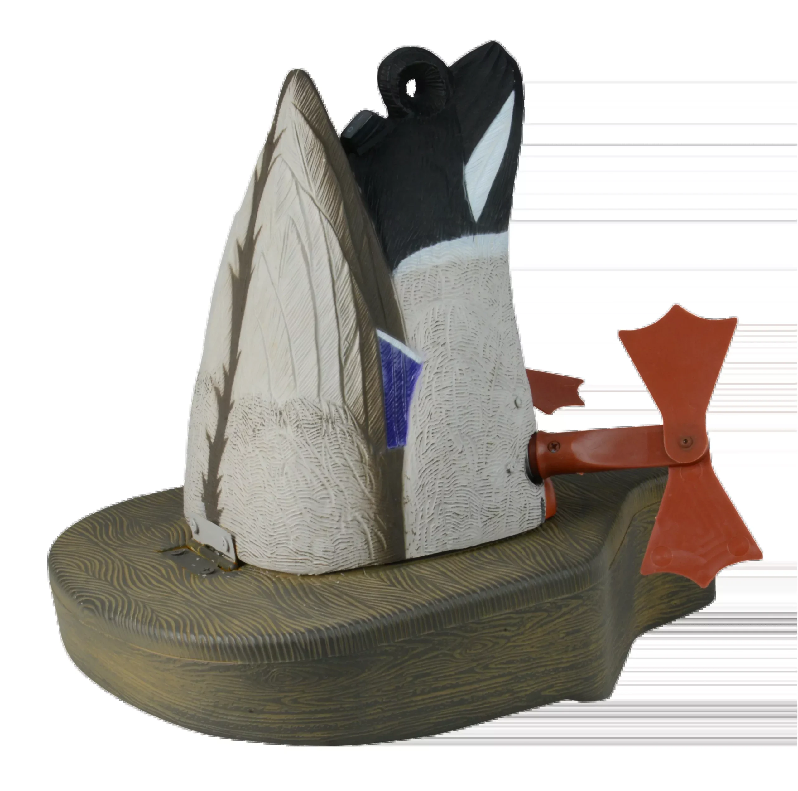 HIGDON DECOYS XS Crazy Kicker Mallard Drake Motion Decoy, 12V Rechargeable Li-ion with Timer — 53012