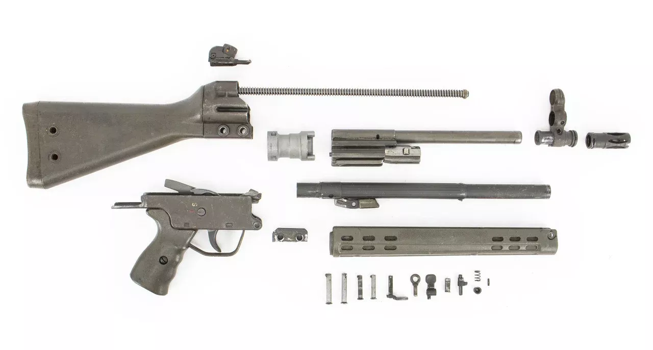 HK G3 FMP 7.62x51mm Parts Kit in Good Condition w/USA made Trunnion