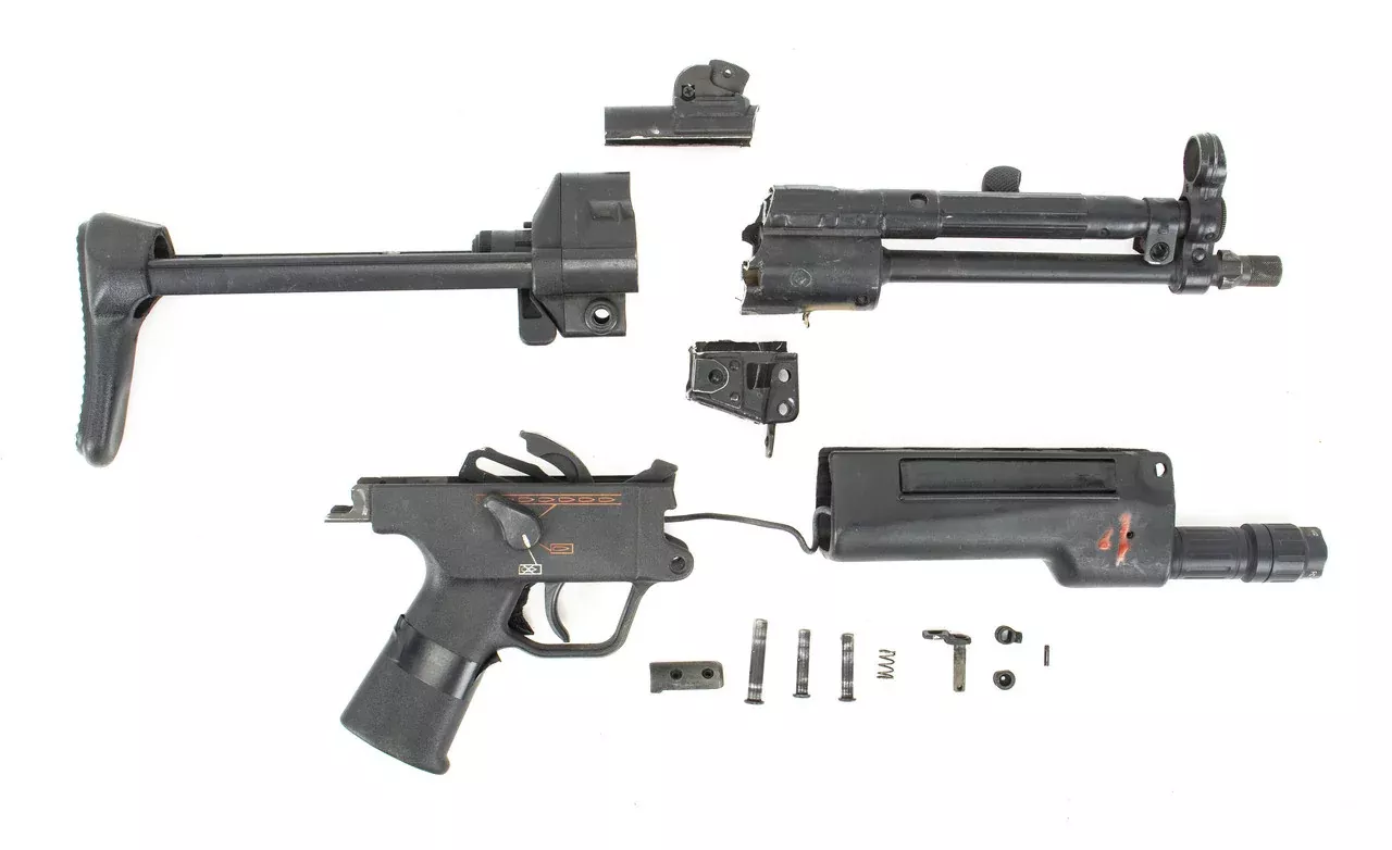HK MP5 Navy MP-5 9mm Parts Kit with Retractable Butt Stock (#3)