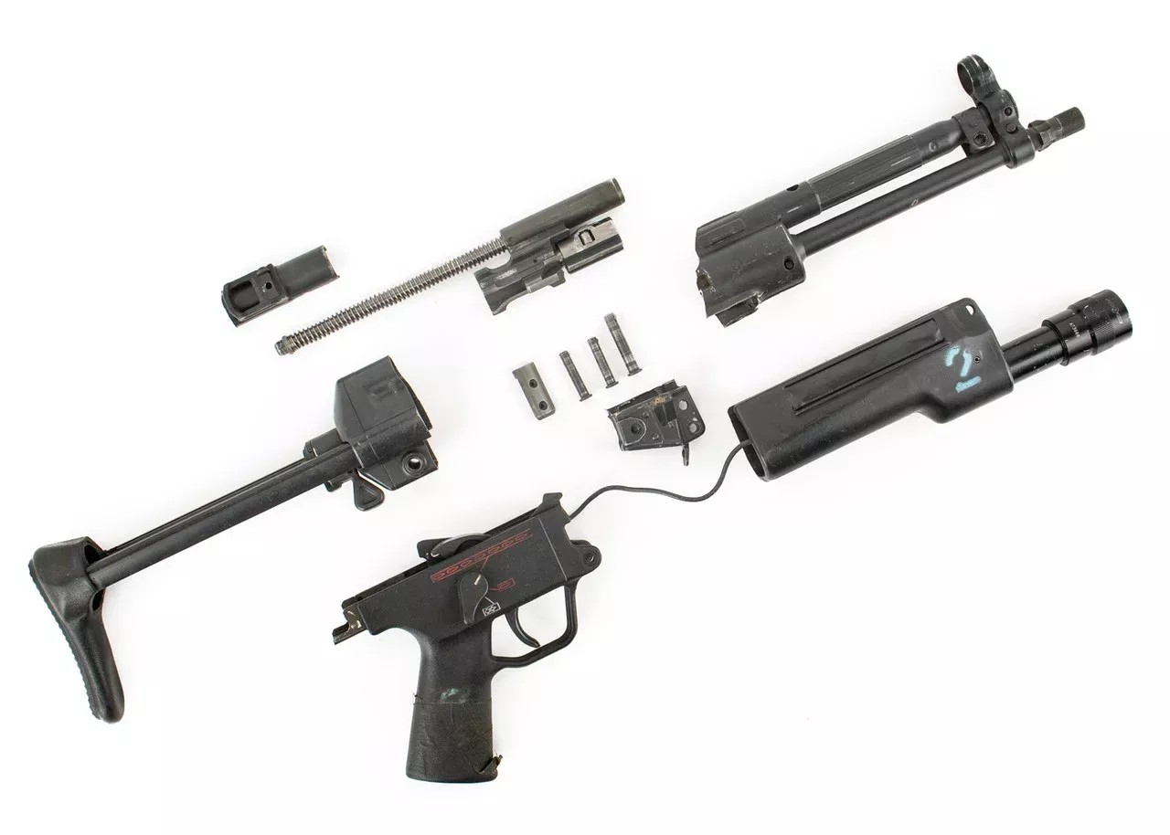 HK MP5 Navy MP-5 9mm Parts Kit with Retractable Butt Stock (#4)