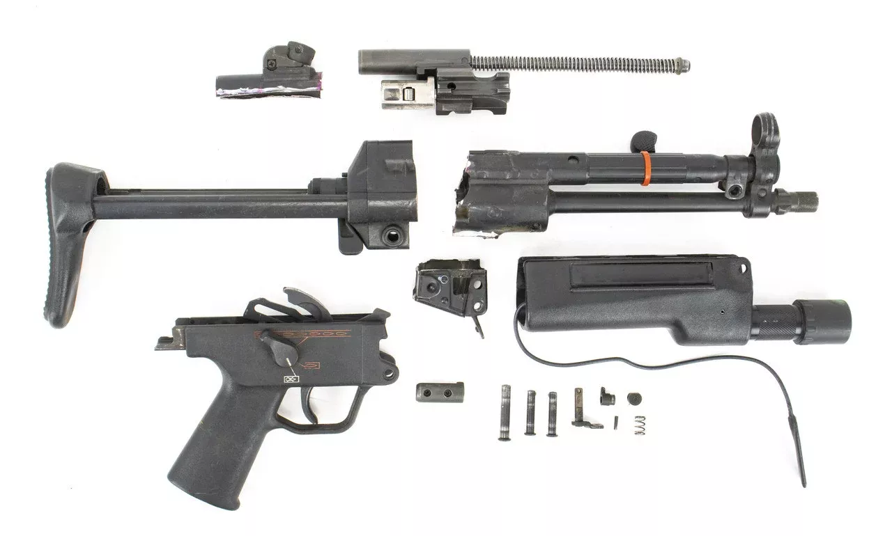 HK MP5 Navy MP-5 9mm Parts Kit with Retractable Butt Stock (#7)