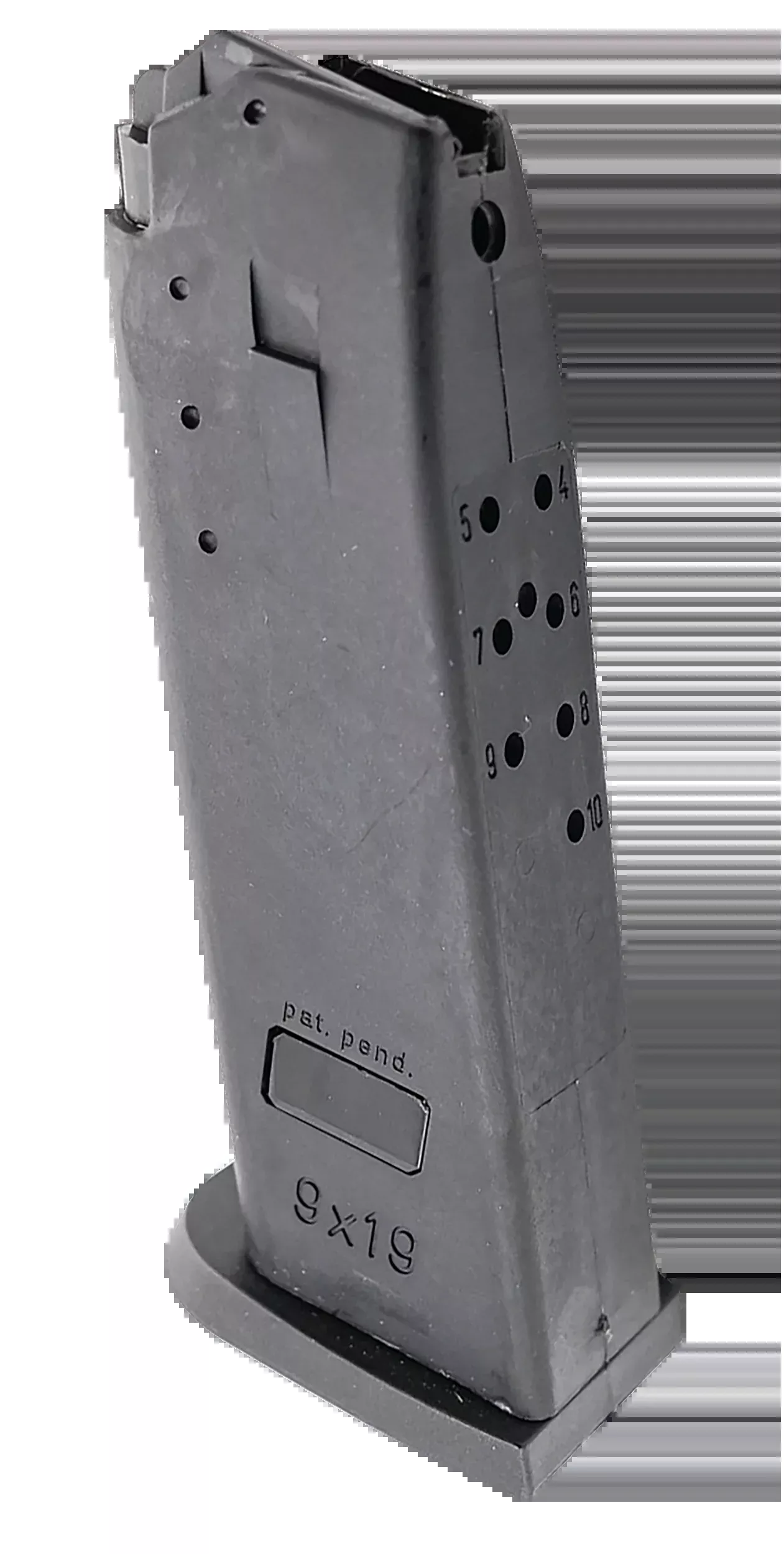 HK USP Full Size 9mm Luger 10rd Steel Magazine - Black