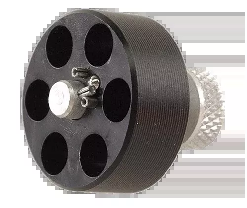 HKS M Series Revolver Speedloader for .45 Auto Rim S&W 25-2 6-Shot Black 25M