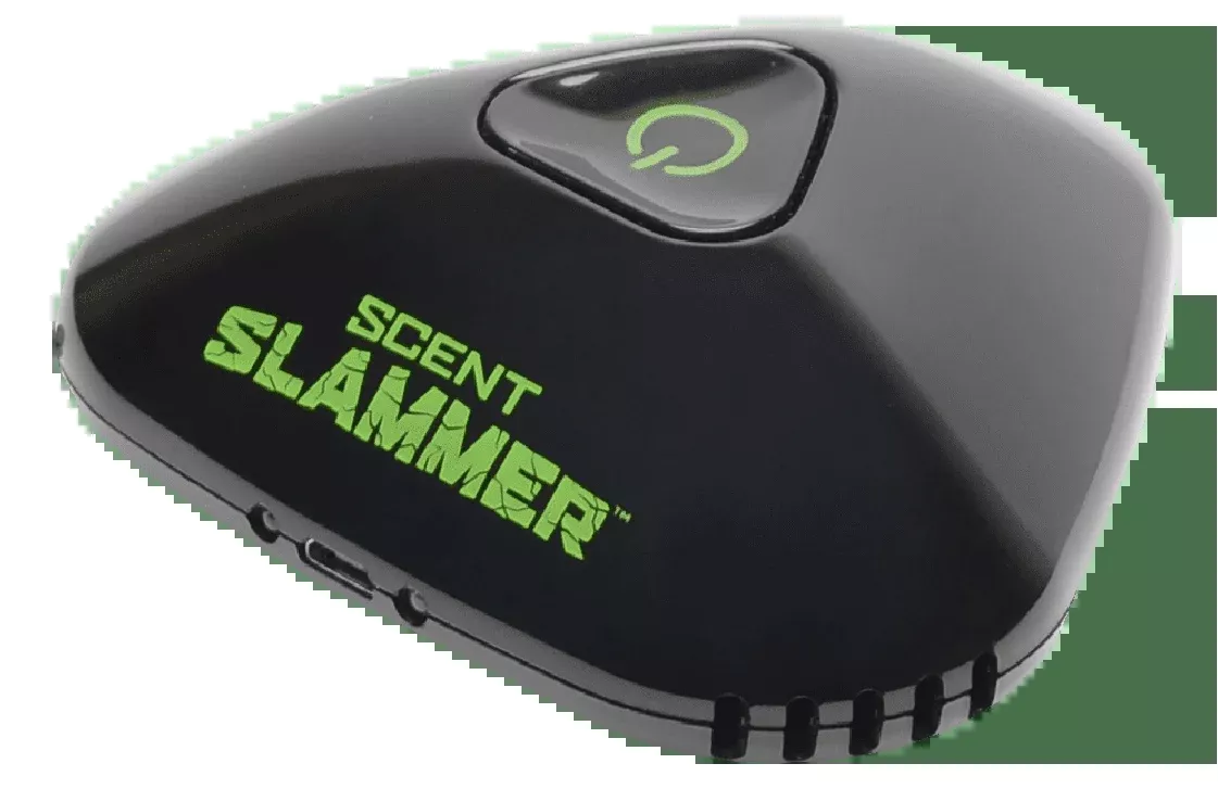 HME Scent Slammer Portable Ozone Air Cleaner – Rechargeable Odor Eliminator for Bags and Enclosed Areas, POZNAC