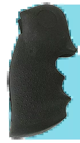 Hogue OverMolded Monogrip Rubber Grip for Colt Python with Finger Grooves, Cobblestone Texture 46000