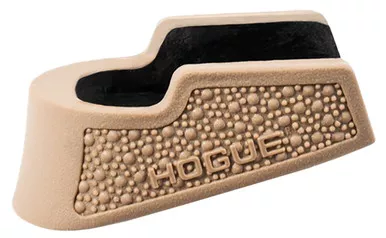 Hogue OverMolded Rubber Grip Extension Base Pads for 10 Round P365 Magazines - FDE
