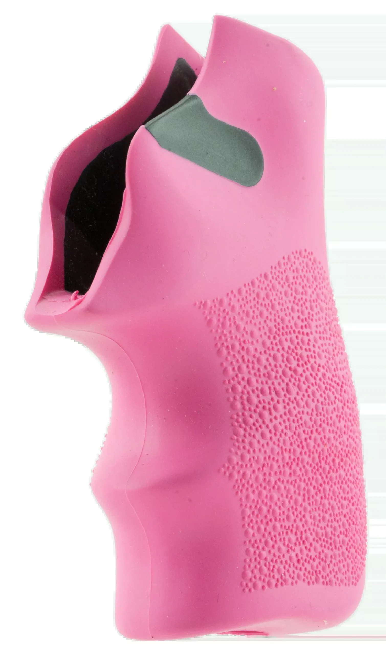 Hogue Tamer Rubber Grip for Ruger LCR/LCRx - Pink, Finger Grooves, Cobblestone Texture 78027