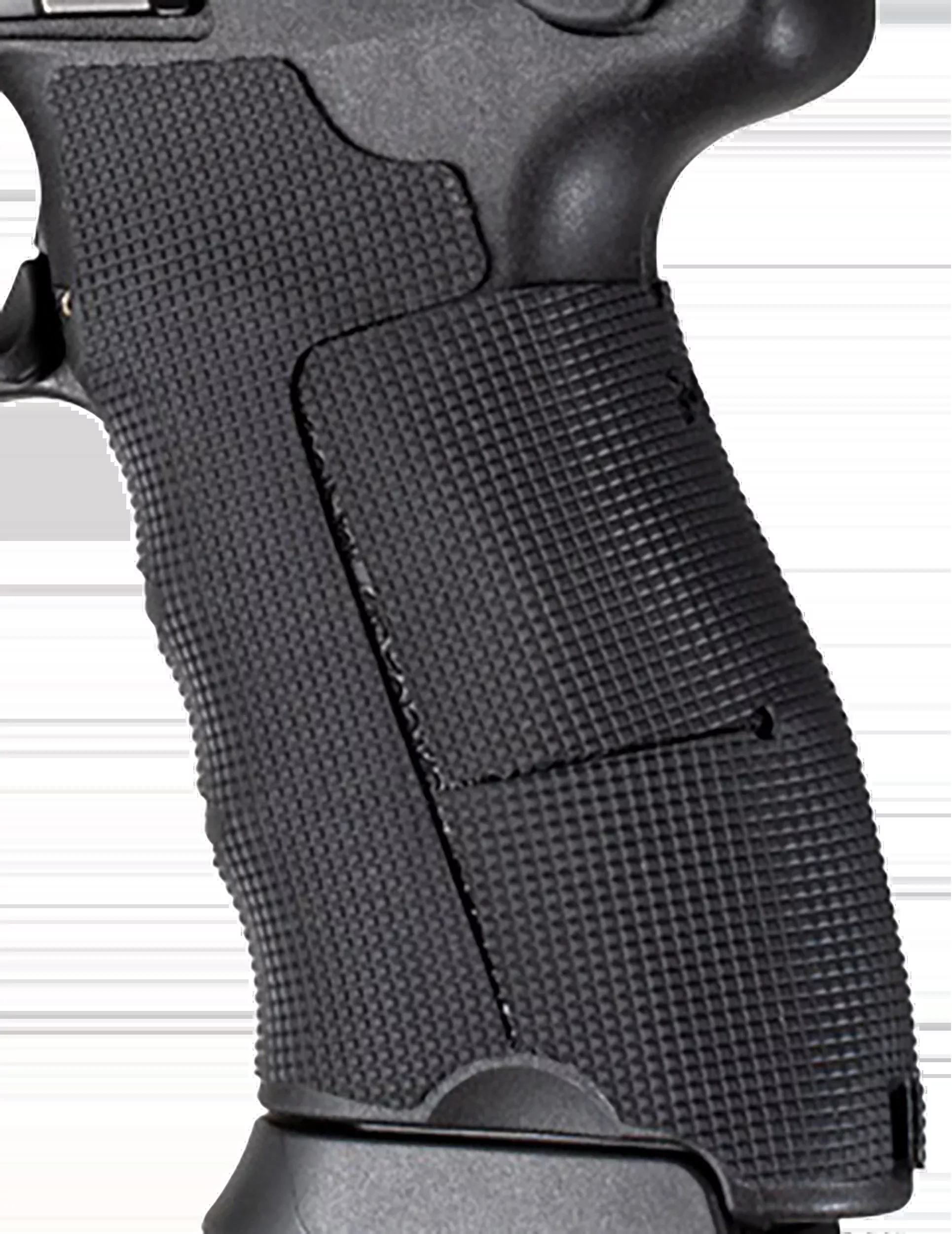 Hogue Wrapter Adhesive Grip – Black Rubber Grip Enhancer for Heckler & Koch HK45, 17948