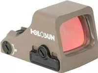 Holosun He407k Reflex Sight | Fde | Green 6moa Dot