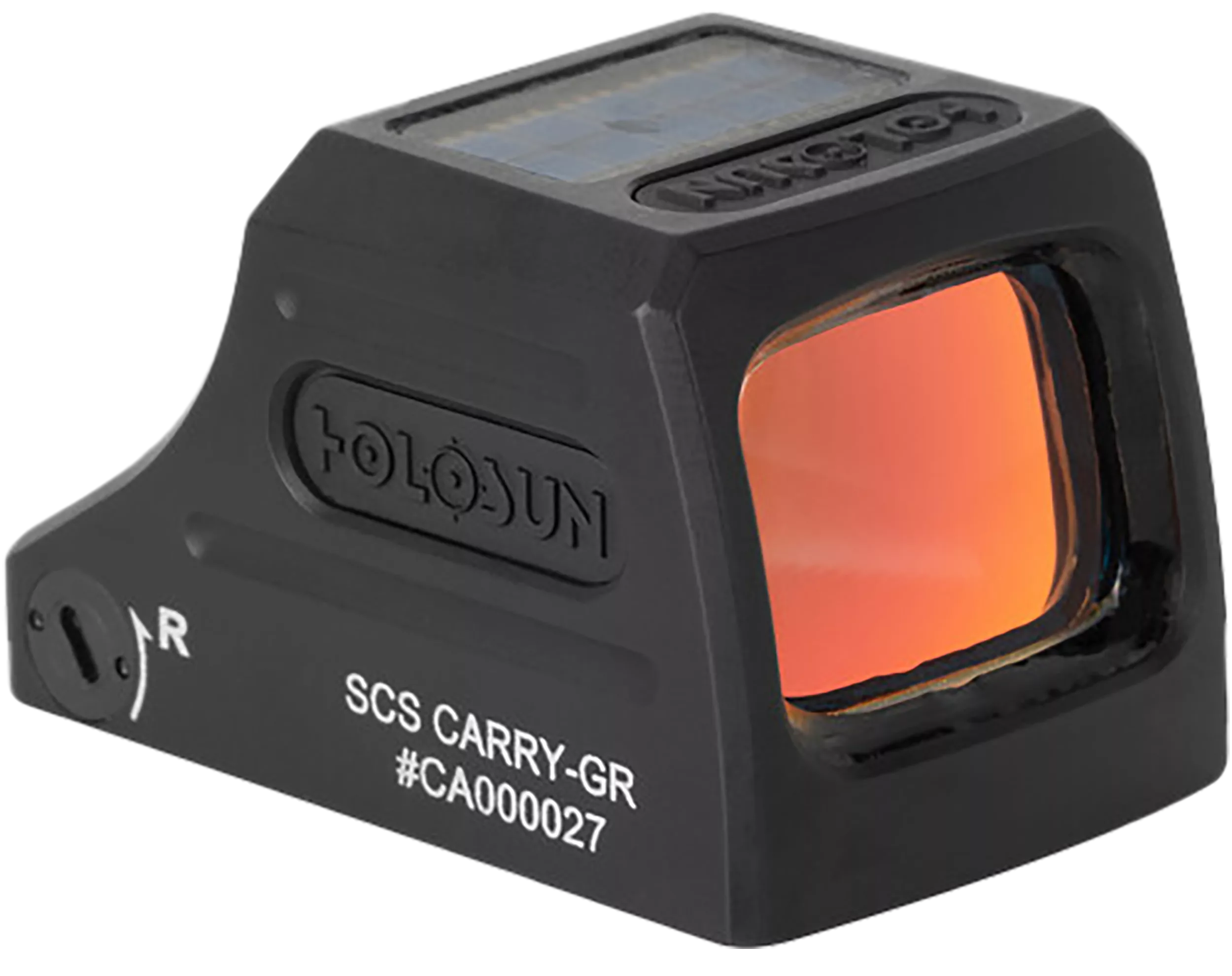Holosun SCSCARRYGR SCS Carry Black Anodized 1 x 0.58" X 0.77" 2 MOA Green Dot/32 MOA Circle Multi Reticle