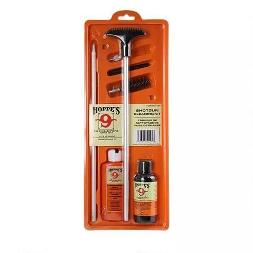 Hoppe's No. 9 Cleaning Kit with Aluminum Rod, Universal Shotgun, Clamshell