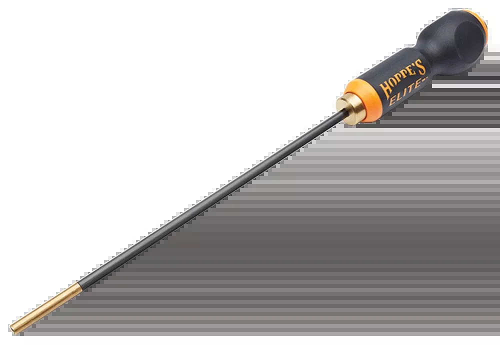 Hoppes Elite Carbon Fiber Rifle Cleaning Rod, 36 Inch, Ball-Bearing Handle, Male Ended - RC17R