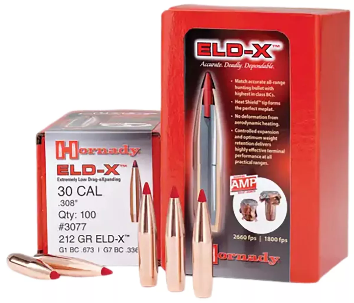 Hornady 2441 ELD-X6mm .243 90 gr Extremely Low Drag eXpanding 100 Per Box/ 25 Case