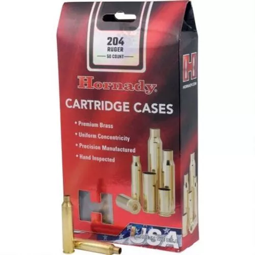 Hornady .270 Winchester Unprimed Brass Cartridge Cases 50 Count
