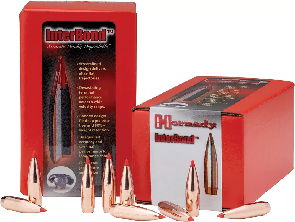 Hornady 27309 InterBond270 Win .277 130 gr InterBond 100 Per Box/ 15 Case