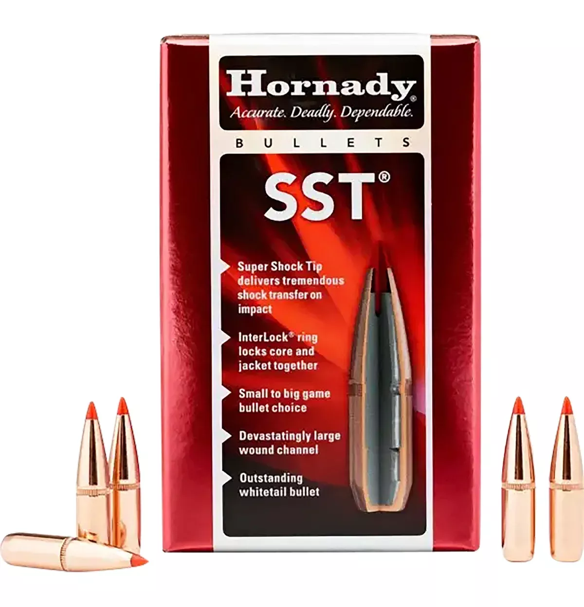 Hornady 3019 SST30 Cal .308 125 gr Super Shock Tip 100 Per Box/ 25 Case