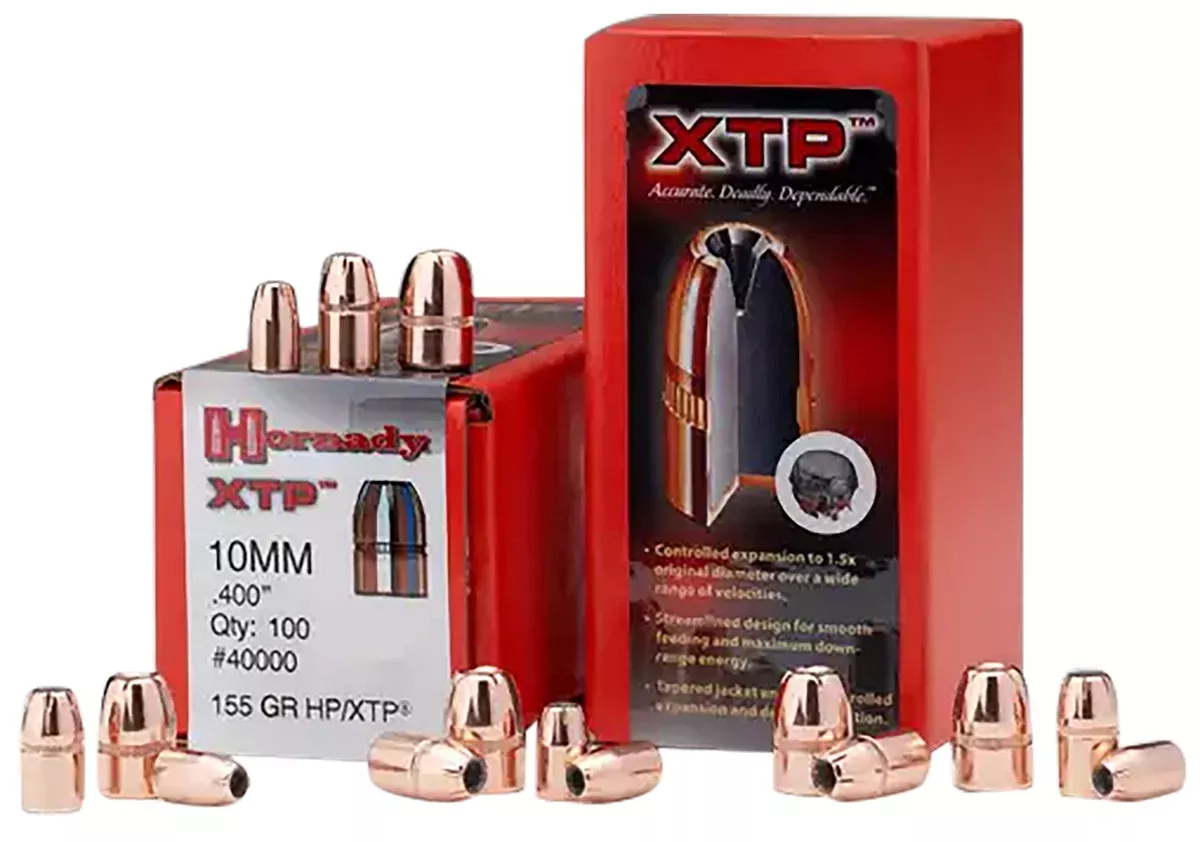 Hornady 44050 XTP44 Cal .430 180 gr Hollow Point 100 Per Box/ 15 Case