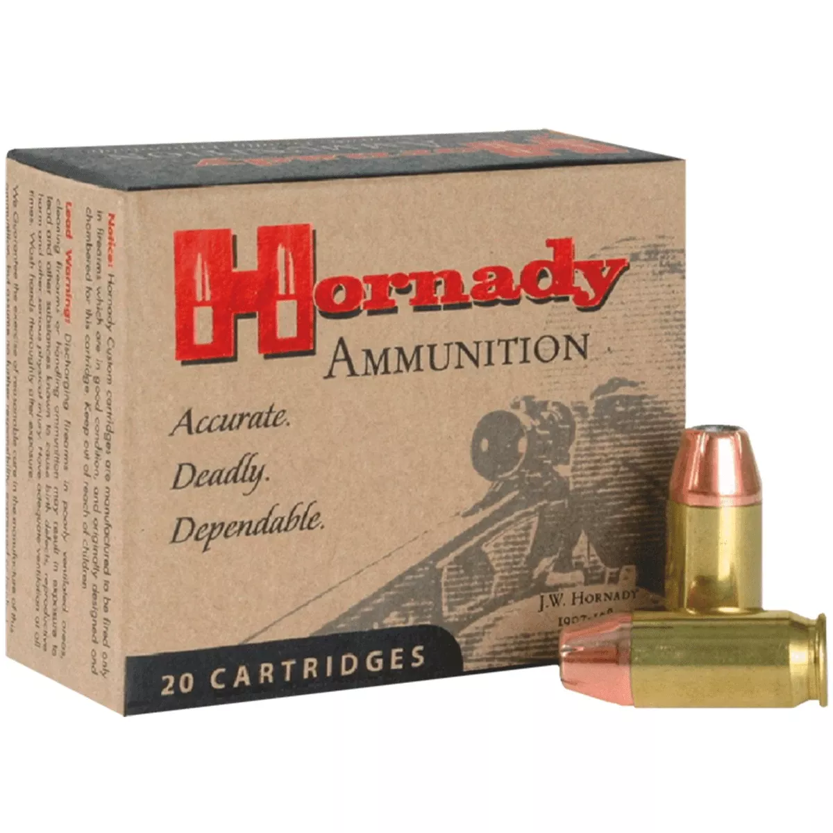 Hornady .45 ACP Ammunition 20 Rounds XTP HP 200 Grains