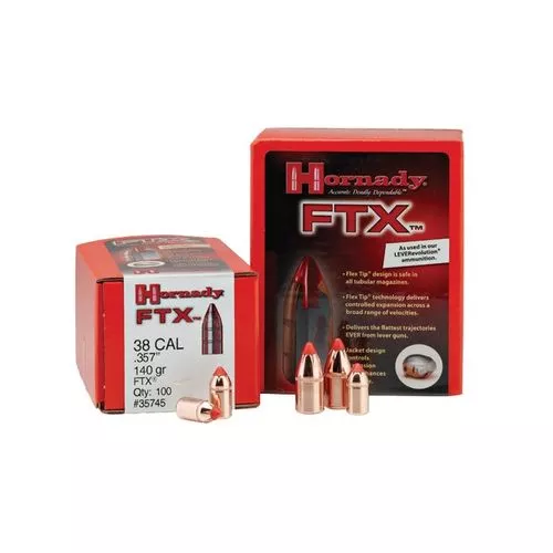 Hornady 45015 FTX 45 Cal .458 325 gr Flex Tip eXpanding 50 Per Box