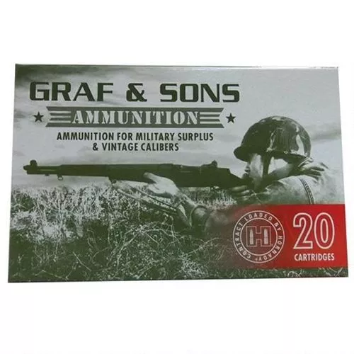 Hornady 7x55 Swiss 165 Grain BTSP 20 Round Box