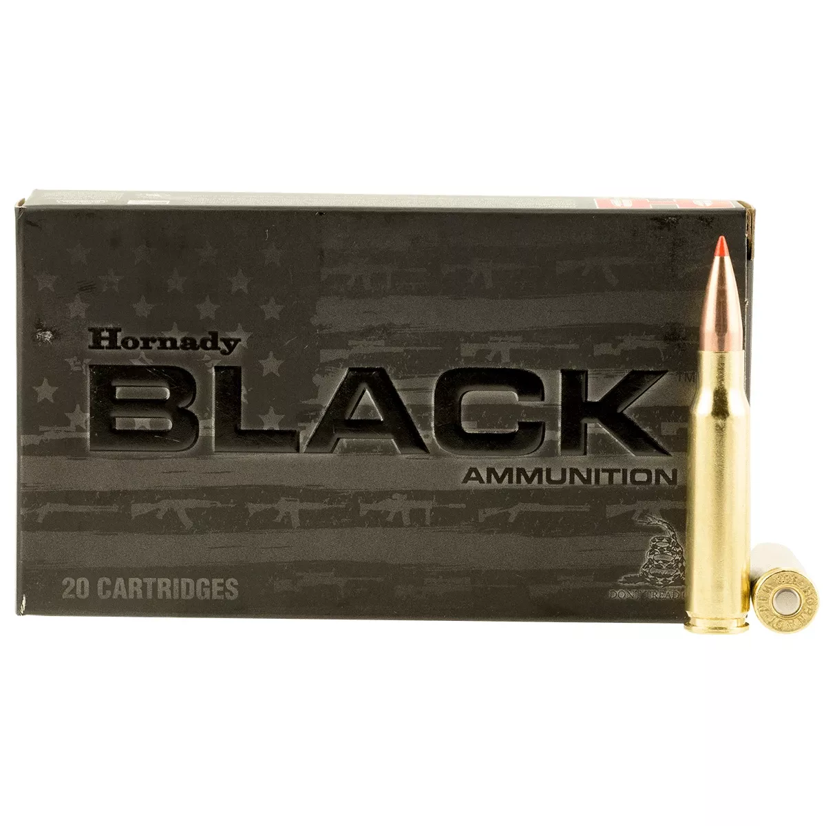 Hornady 80971 Black 308 Win 168 gr Hornady A Max Rifle Ammo