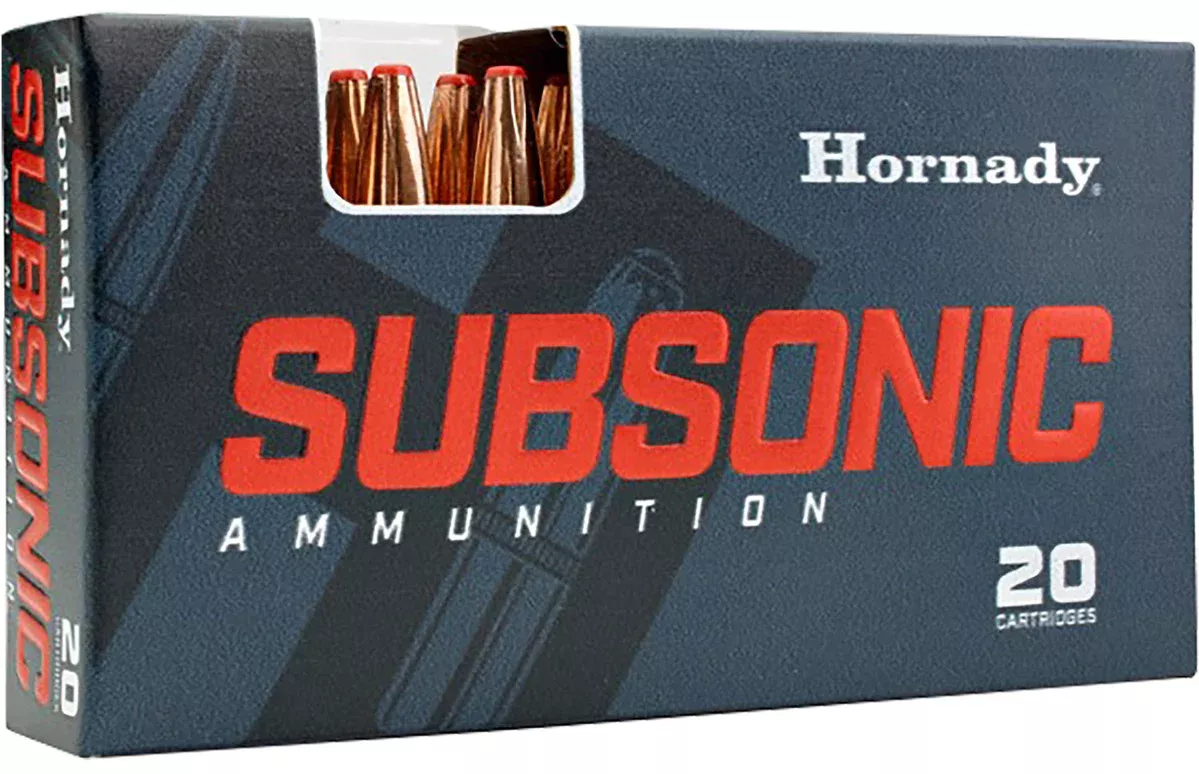 Hornady 82272 338ARC 307gr Sub X 20 Per Box/10 Case