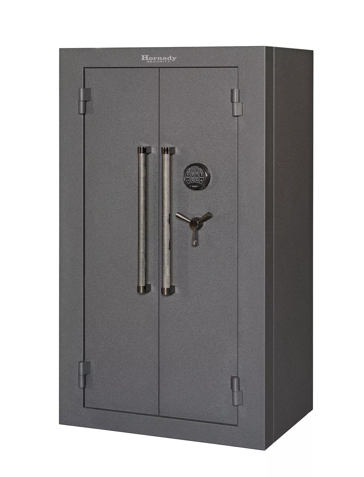 Hornady 95071 MobilisDouble Door Matte Grey 9 Gauge Steel Safe