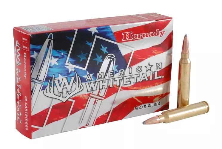 Hornady American Whitetail Ammunition 300 Winchester Magnum 150 Grain Interlock Spire Point Box of 20