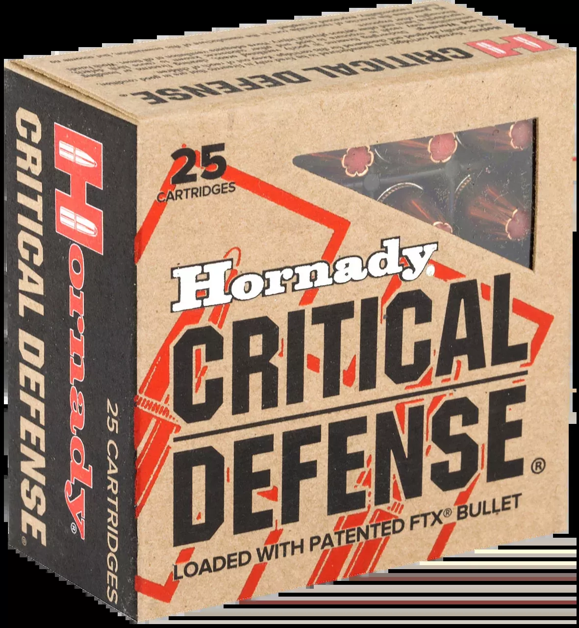 Hornady Critical Defense 9mm Luger 115gr FTX - Box or Case