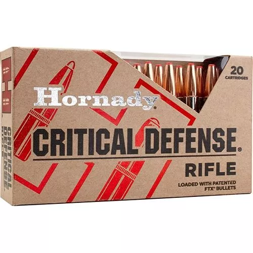 Hornady Critical Defense Rifle .223 Rem Ammunition 20 Rounds 73 Grain FTX 2790fps