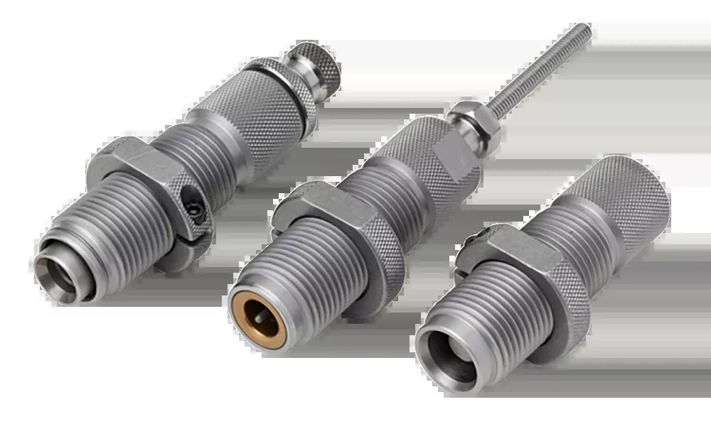 Hornady Custom Grade Series IV 2-Die Reloading Die Set for 30 Nosler, Sizer & Seater 546337